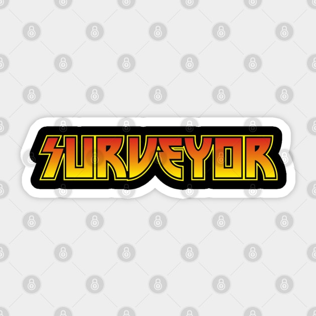 SURVEYOR Sticker by AZMTH CLOTHING